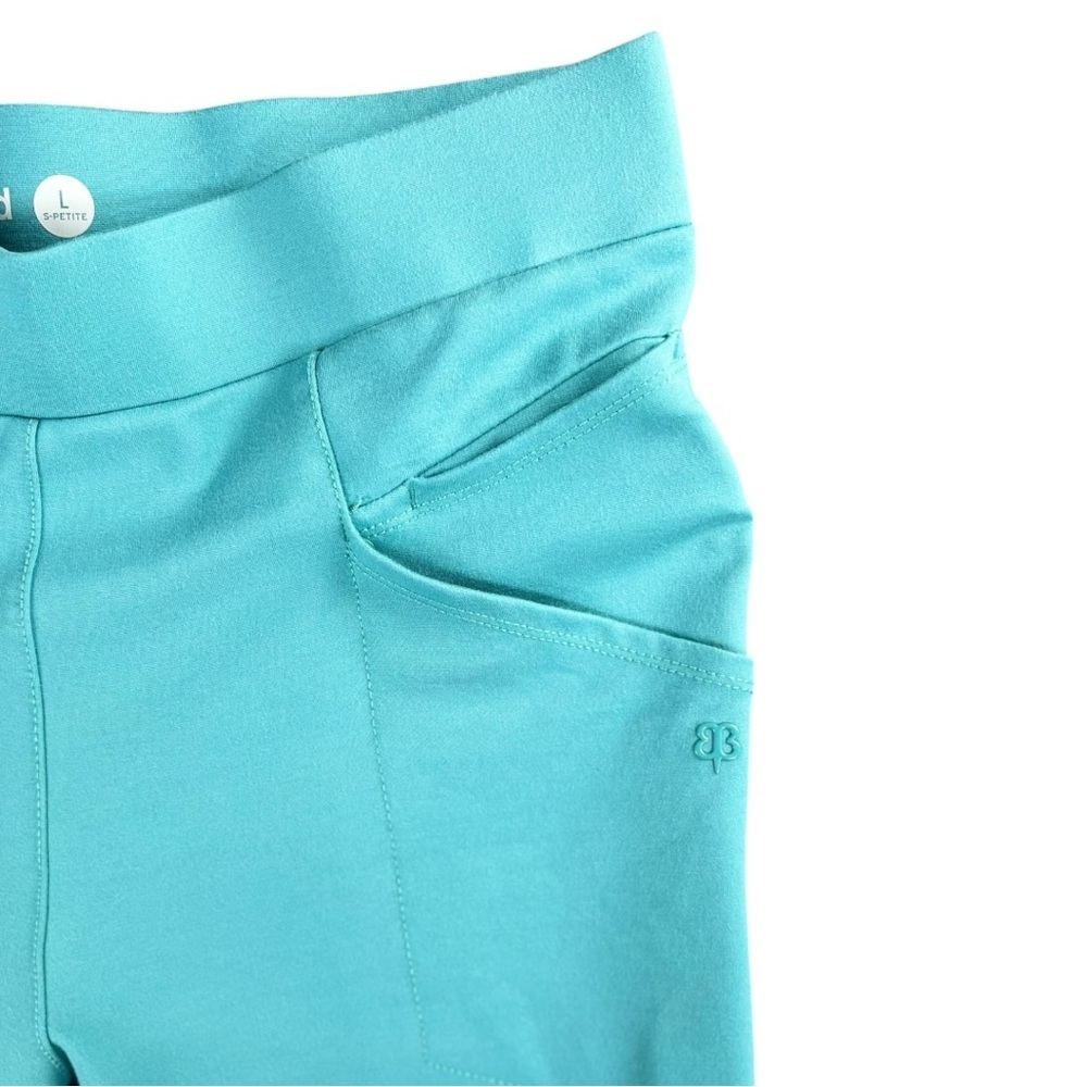 Betabrand Light Blue Pull-On 6 Pocket Journey Pants Women’s In Petite Large - Picture 4 of 10